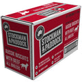 Stockman & Paddock Aussie Dog Biscuits with Beef - 10kg Box
